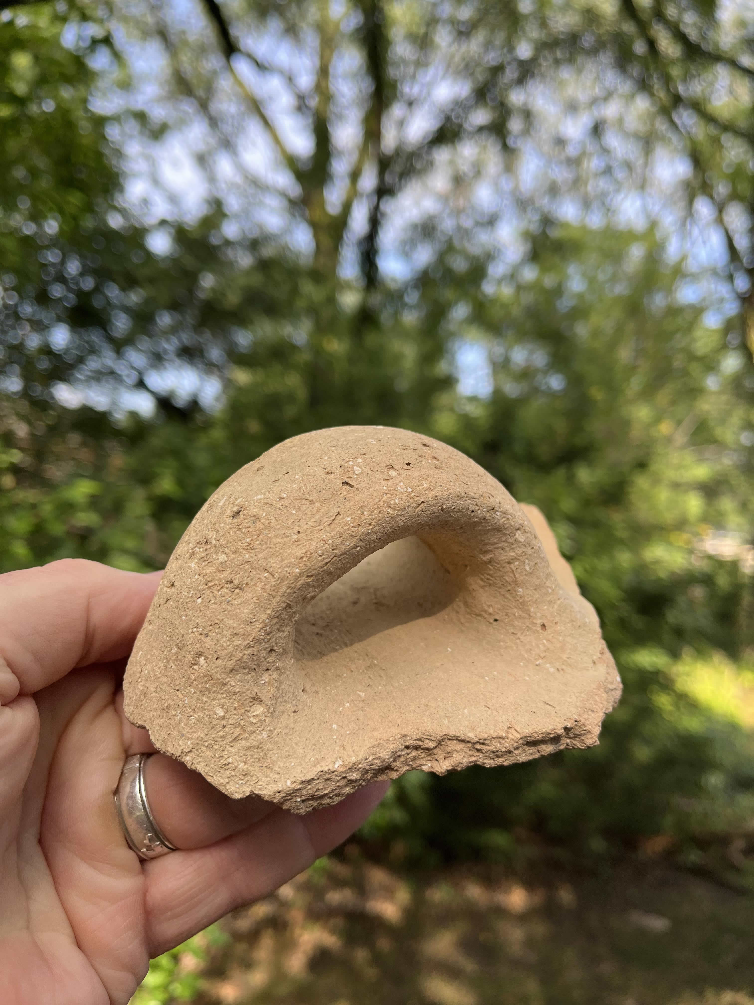 1000 BC Jar Handle excavated at Tall el Hammam ancient Sodom 4